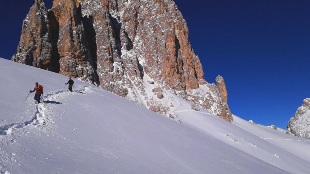 Week walking with snow shoes