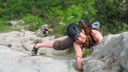 Spring climbing Arco