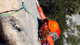 Autumn climbing